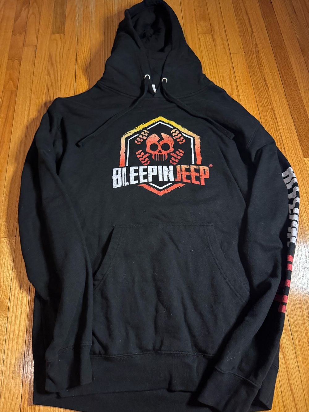 Bleepin’ Jeep Black Hoodie Men’s Medium